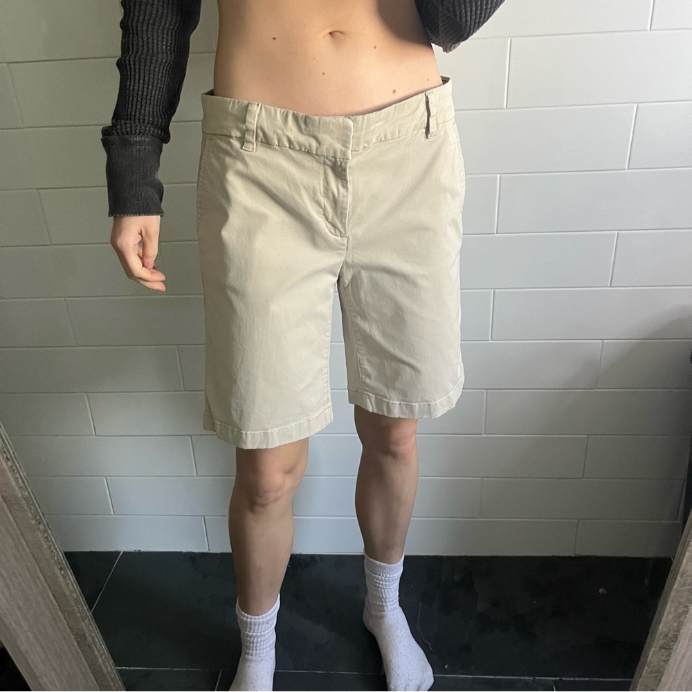 Tan Tommy Hilfiger Bermuda Shorts